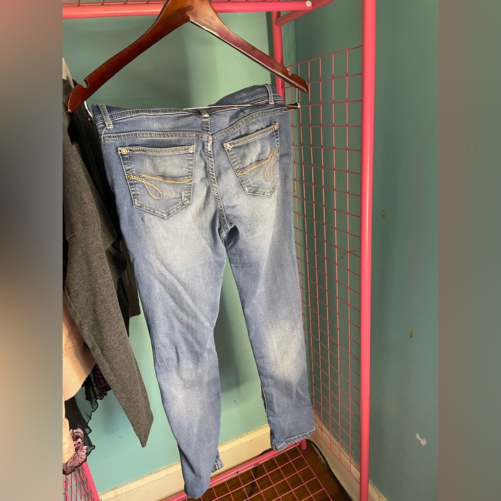 Girls distressed jeans